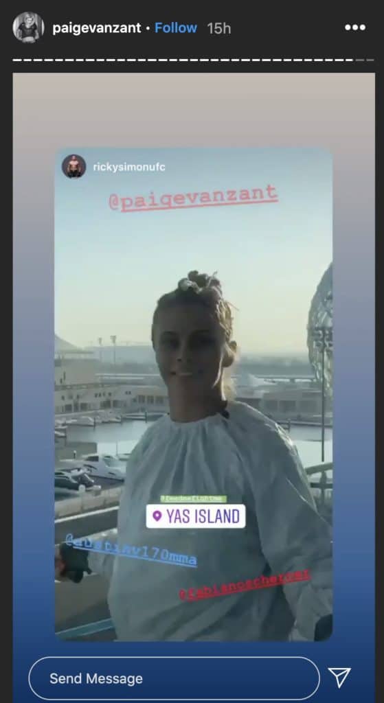 The UFC 251 schedule of Paige VanZant could be the nut low, but you wouldn't know it by watching her always-happy Instagram videos. 